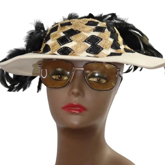 Giorgio Retro Gold & Black Tone Prescription Glasses Vintage -Two Pair I… - Picture 1 of 7